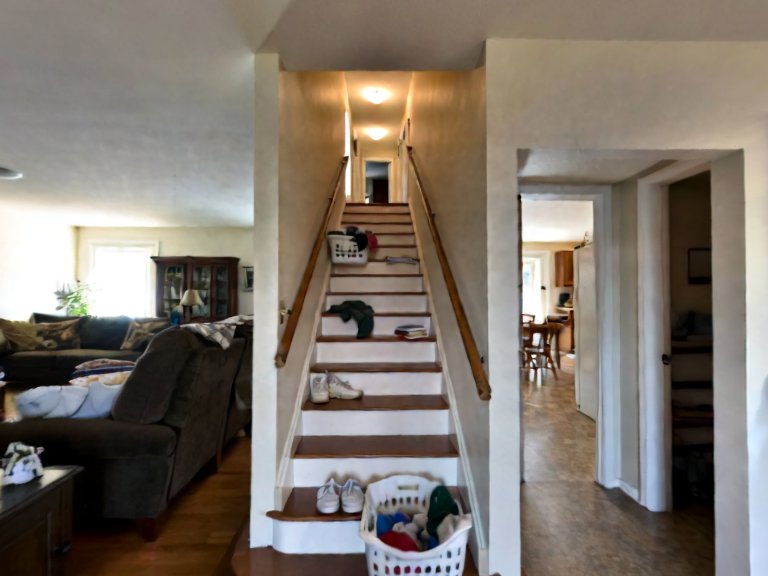 Claude Sonnet 5's view when it flagged the stairs