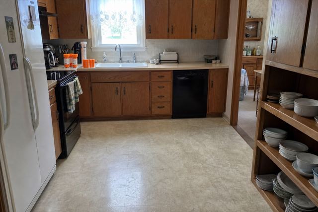 kitchen: Medication bottles left out